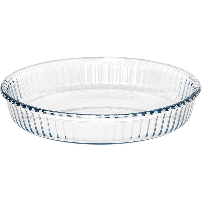 Red Co. Round Clear Glass Casserole Baking Dish, Oven Basics Bakeware — 1.8 Quart - 10¼" x 1¾"