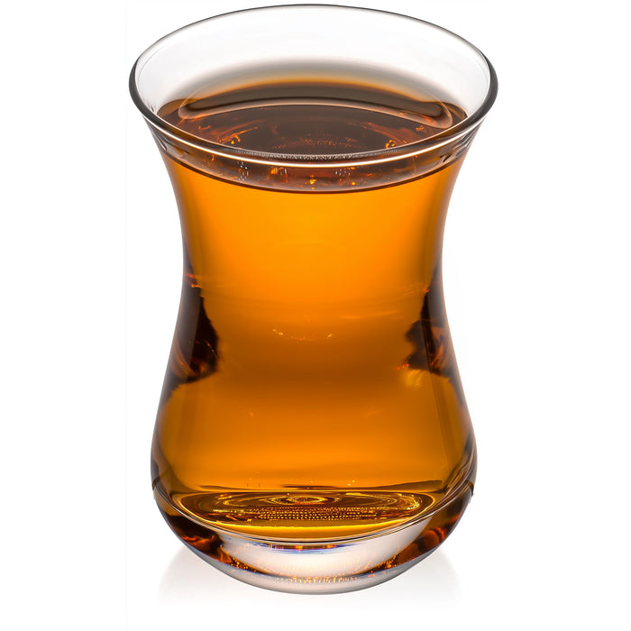 Classic Turkish Tea Glasses, 5.25 Ounce - Set of 6