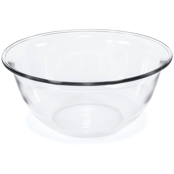 Red Co. Clear Glass Round Serving/Mixing Bowl, Large - 10 x 5H