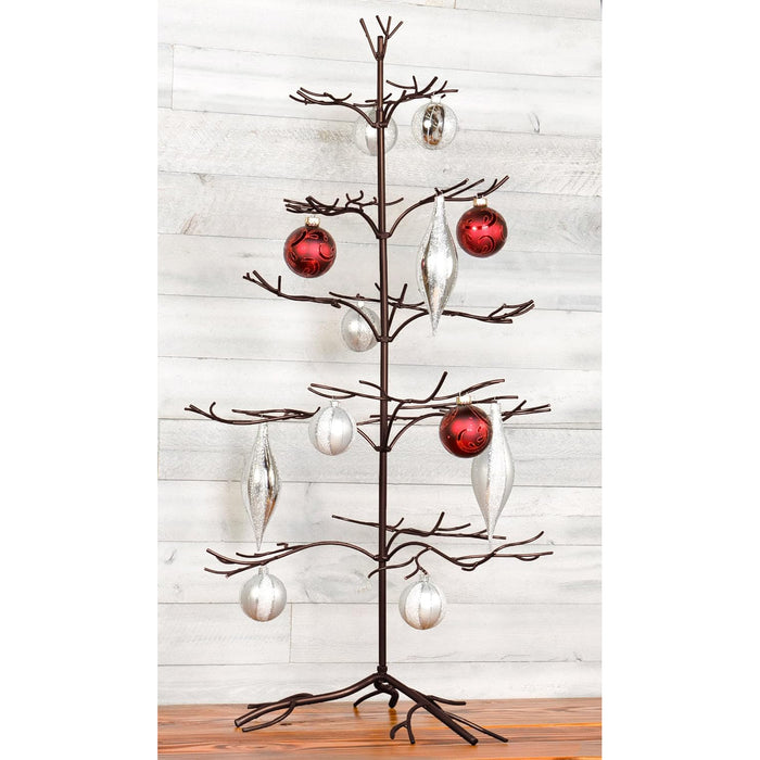 Red Co. Ornament Tree Christmas Décor/Jewelry and Accessory Display in Bronze Finish - 36" h