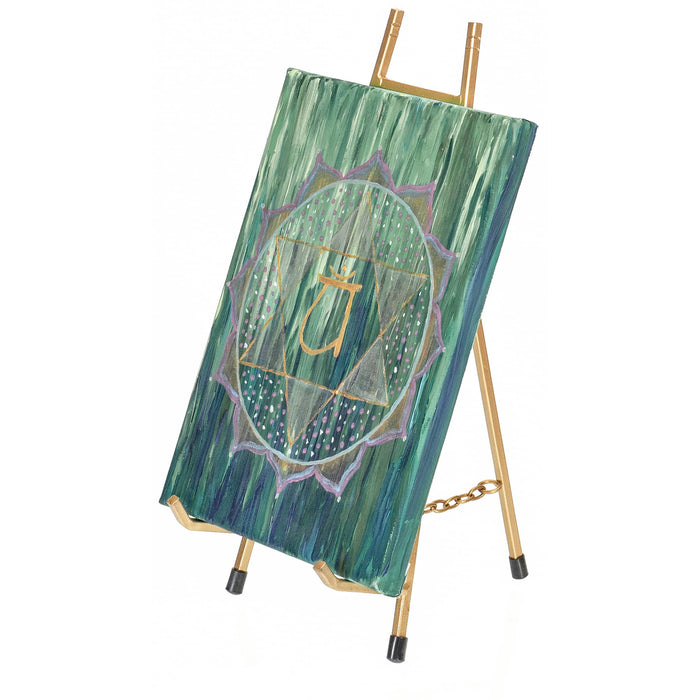 Red Co. Modern Metal Tripod Plate Stand and Art Holder Easel