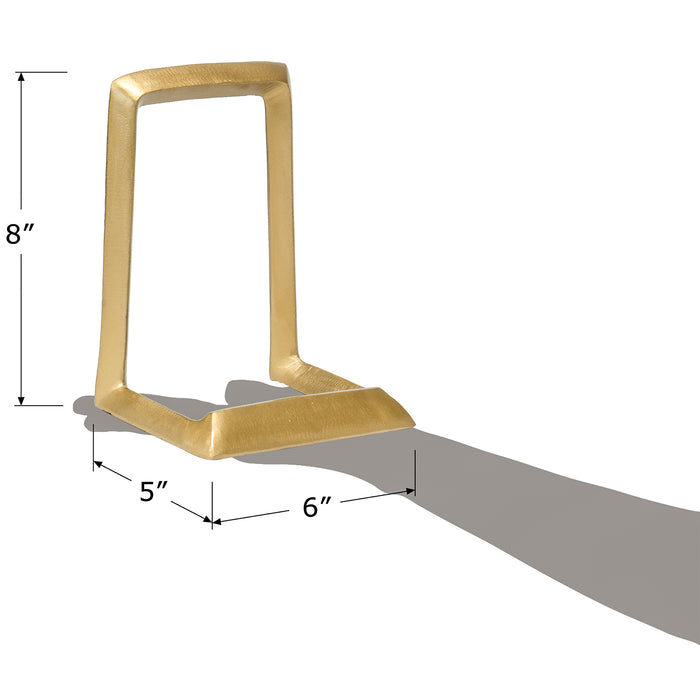 Red Co. 8” Decorative Metal Display Plate Stand and Art Holder Easel