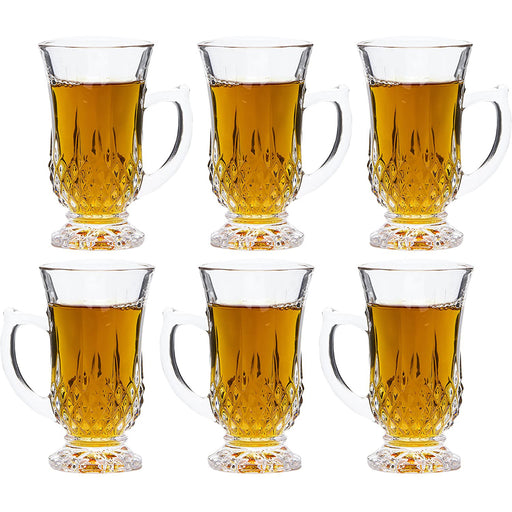 Vikko Turkish Tea Glasses & Saucers, 4 Oz Turkish Tea Cups,Turkish Glass  Tea Set For Six, Tea Cup Gl…See more Vikko Turkish Tea Glasses & Saucers, 4