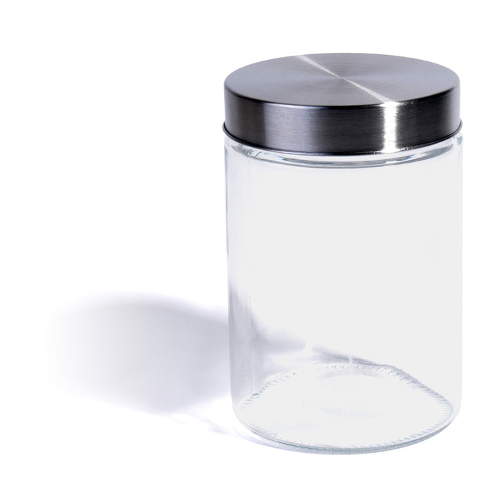 Food Saver Tall Clear Glass Storage Container Jar with Airtight