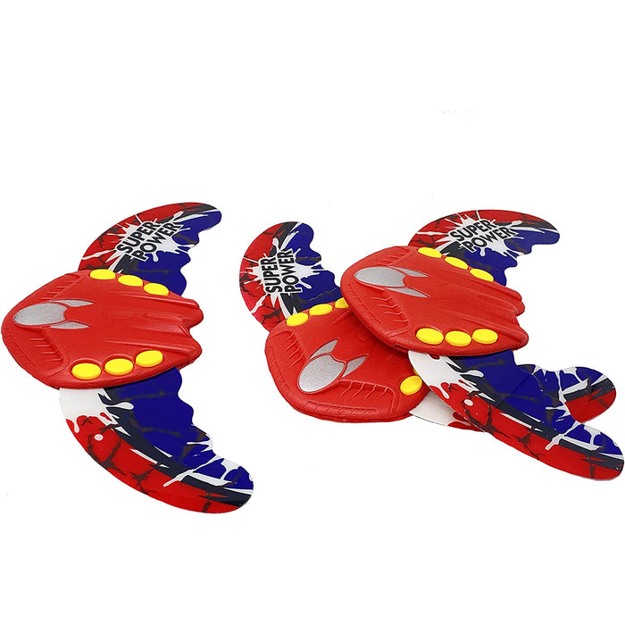 Red Co. Set of 3 Multicolor Underwater Glider Swimming Pool Diving Toys with Adjustable Wings