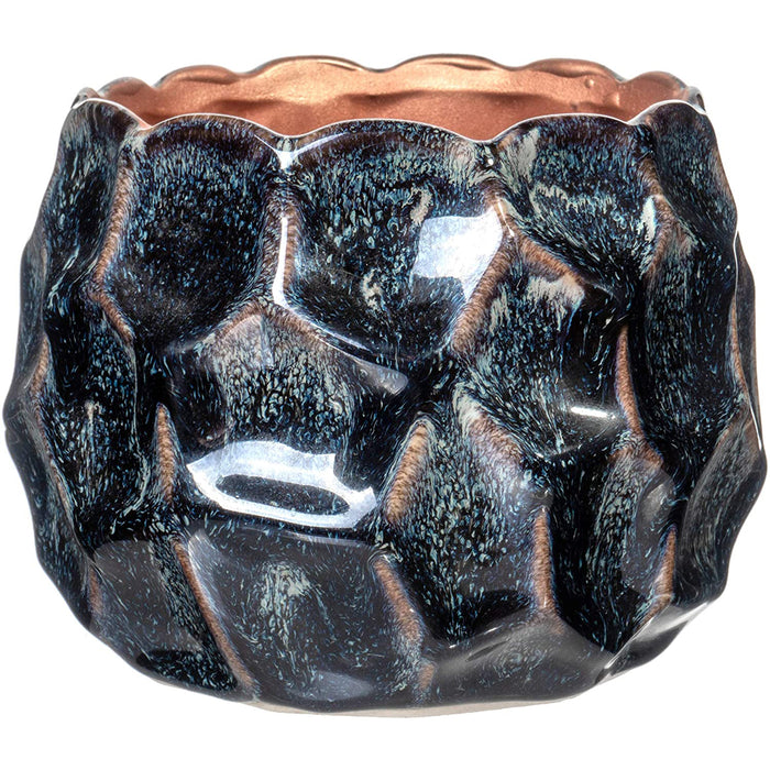 Modern Decorative Iridescence Ceramic Flower Planter/Succulent/Cactus Pot - 4 inches