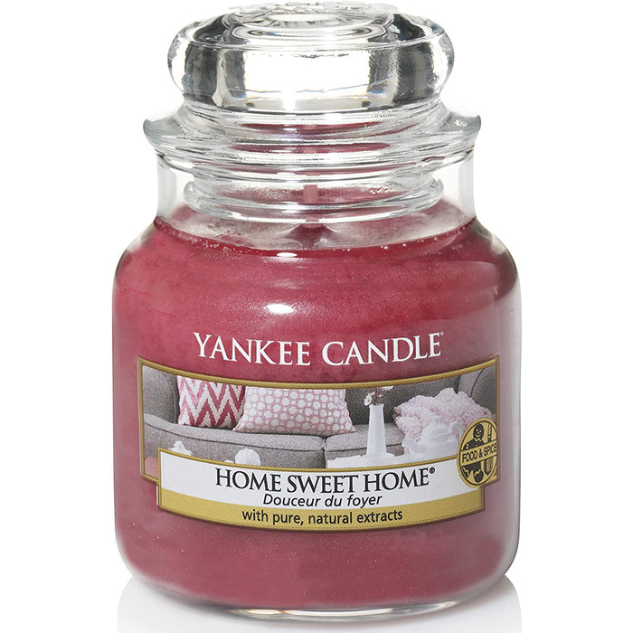 Yankee Candle Small Jar Candle, Home Sweet Home