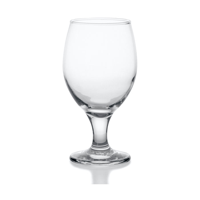 Belluno Classic Clear Glasses for Water, Juice, Liquor - Wine Goblets - Set of 6 (13.5 Ounces)