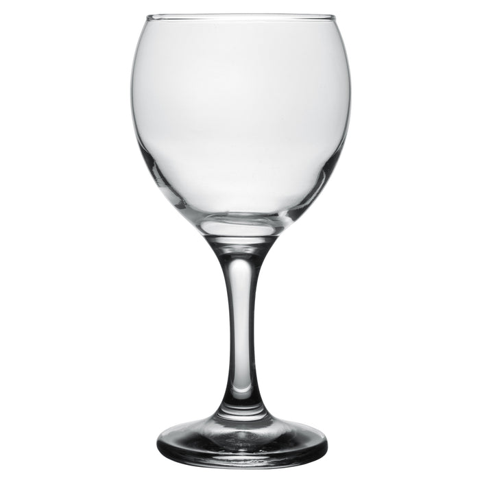 Classic Crystal Clear Stemmed White Wine Glass, 8 Ounce - Set of 6