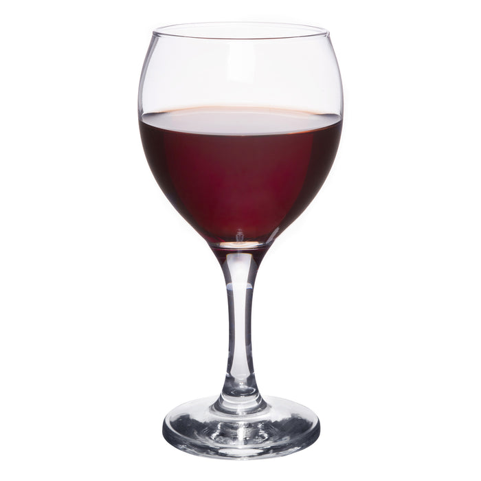 Classic Crystal Clear Stemmed Red Wine Glass, 12 Ounce - Set of 4