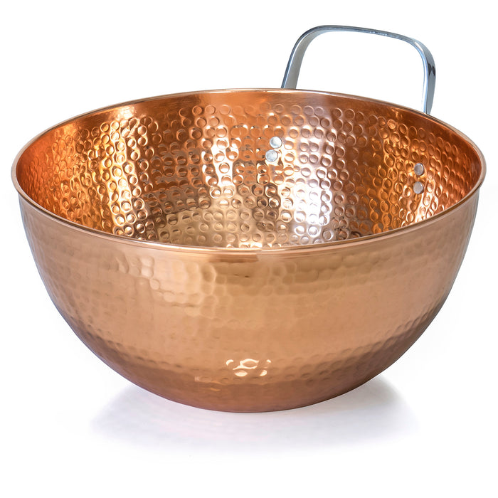 COPPER SAUCE PAN, Hand Hammered Solid Red Copper Saucepan, Copper