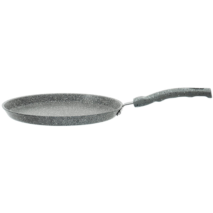 Red Co. Induction Bottom Frying Pan Smooth Granite Finish 10 Inch Scratch Resistant Body Cool Grip Handle