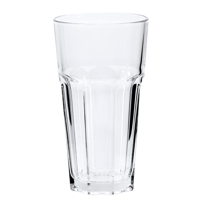 Red Co. Highball Collins Barware Tumbler Drinking Glass Set of 6 for Water, Juice, Beer, Cocktails, Wine, Whiskey - 21.5oz