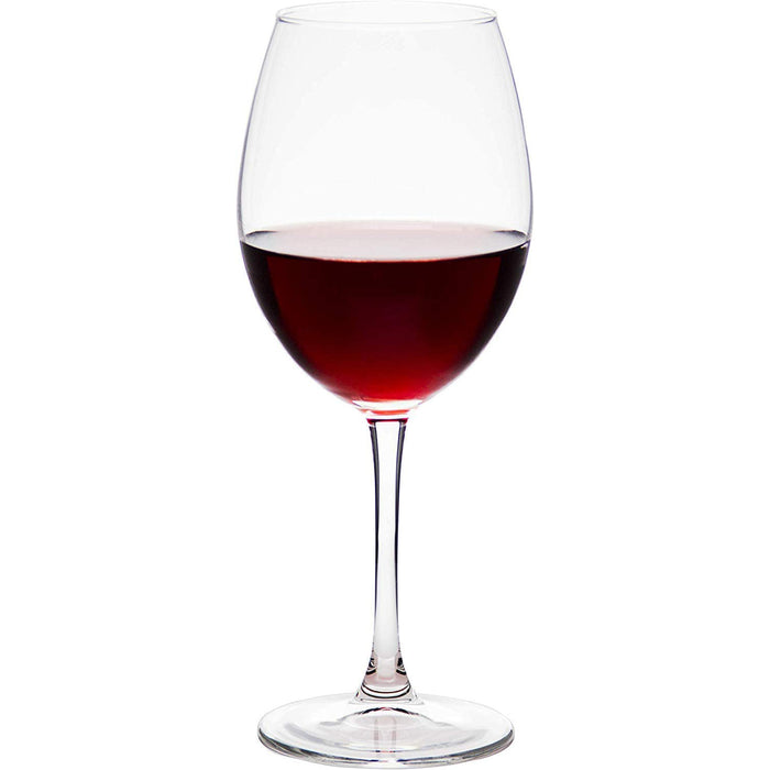 Premium Collection Large Crystal Clear Red Wine Glasses, 21 Ounces - Set of 6