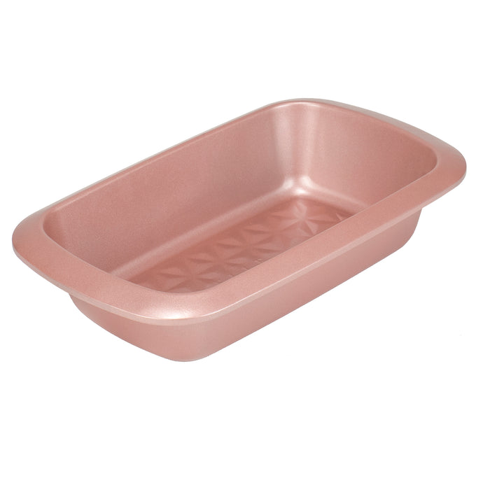 Red Co. Rectangular Deep-Dish Copper-Finished Metal Baking Loaf Pan, 11.5" x 7" x 2.5"