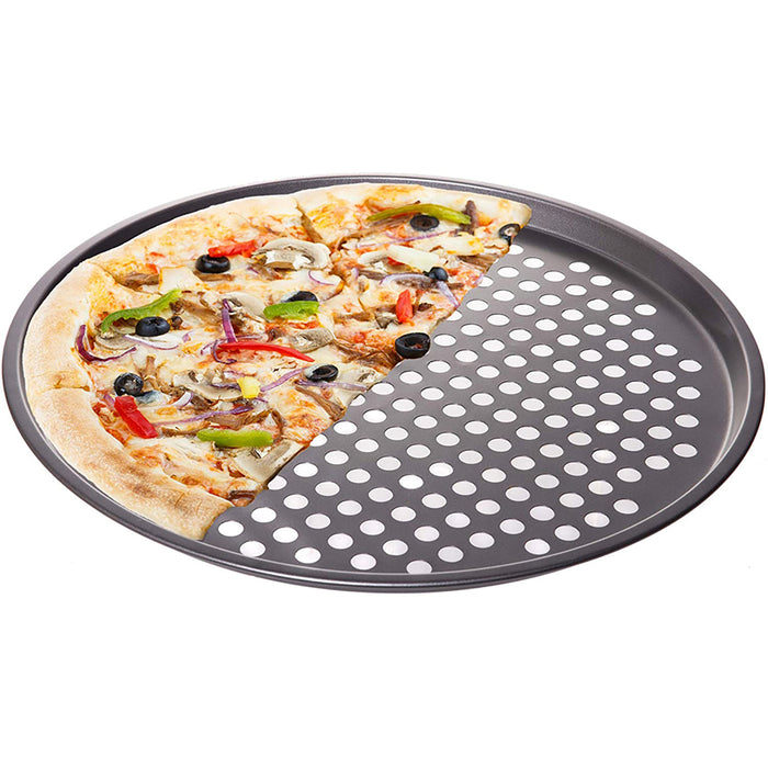 Nonstick Coating Carbon Steel Pizza Baking Pan — Red Co. Goods