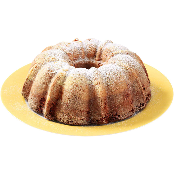 Bundt Cake Pan, 10 Inch Fluted Tube Cake Pans for Baking, Non-Stick  Bakeware