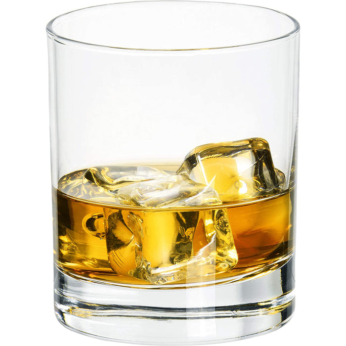 Classic Barware Whiskey Glasses, 10 Oz- Set of 6