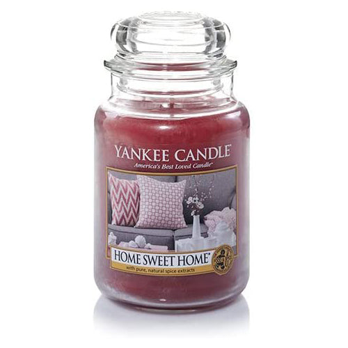 Yankee Candle 22 oz. Home Sweet Home Jar Candle-One Size White Multi