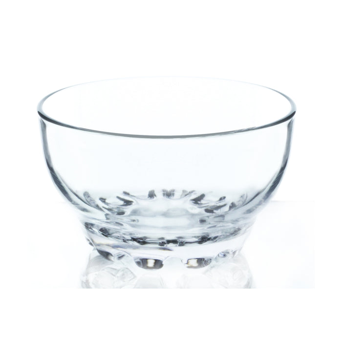 Valencia Clear Glass Mini Bowls - Set of 6, 4.25 Ounce
