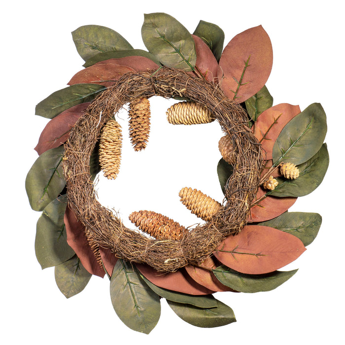 Red Co. 20" Year Round Wreath, Artificial Home Décor for All Seasons