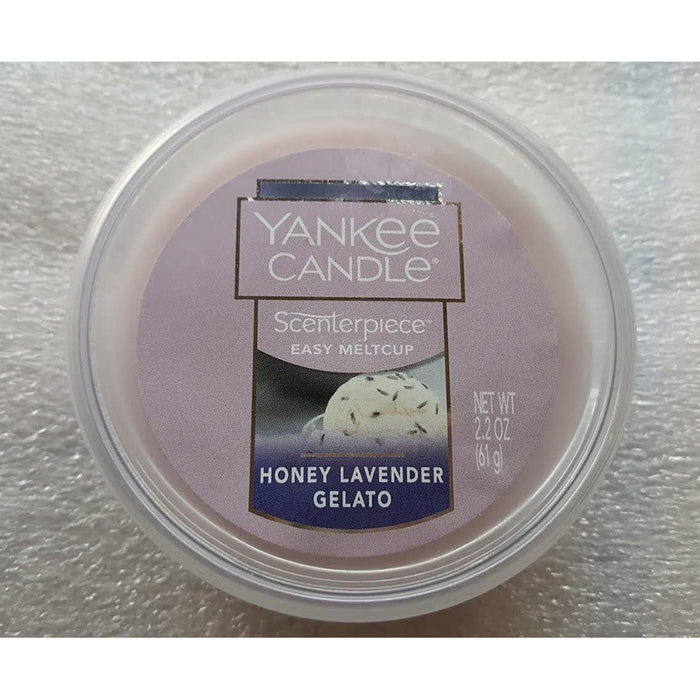 Yankee Candle Honey Lavender Gelato Scenterpiece Easy Melt Cup 2.2oz