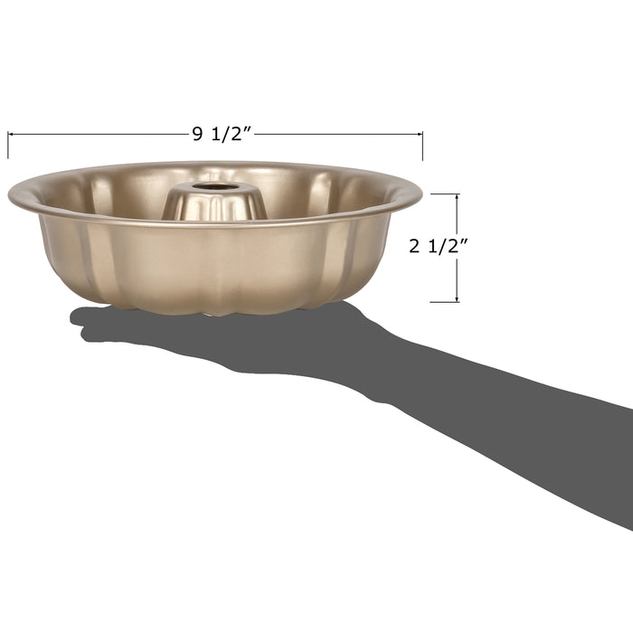 Non-Stick 9.5 Fluted Tube Pan