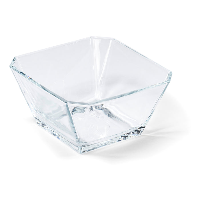 London Clear Glass Mini Dip Dessert Bowls - Set of 6, 10 ounces